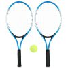 1pair Tennis Rackets With 1pc Tennis Ball & 1pc Bag; For Outdoor Sports; Tennis Playing; Friends And Family Entertainment