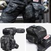 ANTARCTICA Waterproof Military Tactical Drop Leg Pouch Bag Type B Cross Over Leg Rig Outdoor Bike Cycling Hiking Thigh Bag